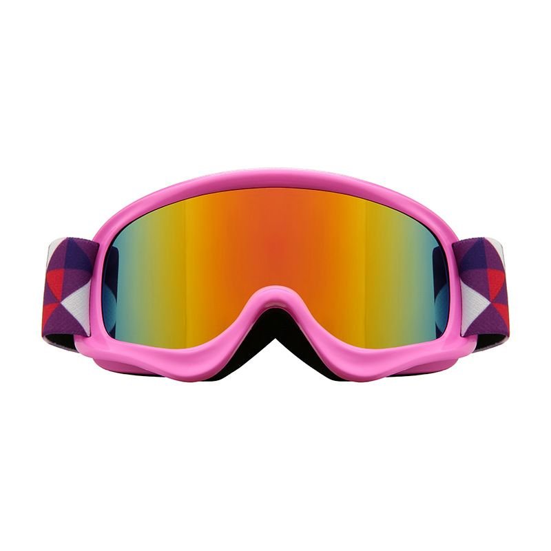 Children Outdoor Hiking Double Anti-Fog Cylindrical Ski Goggles