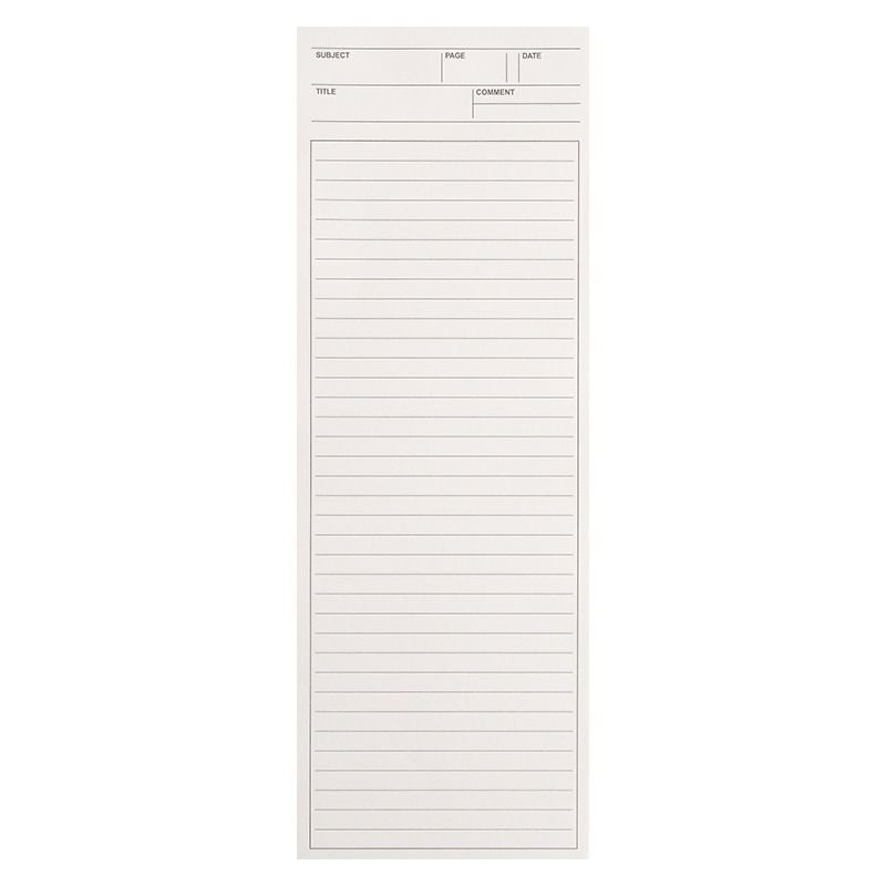 Simple Super Long Student Message Tearable Non-Sticky Note Paper