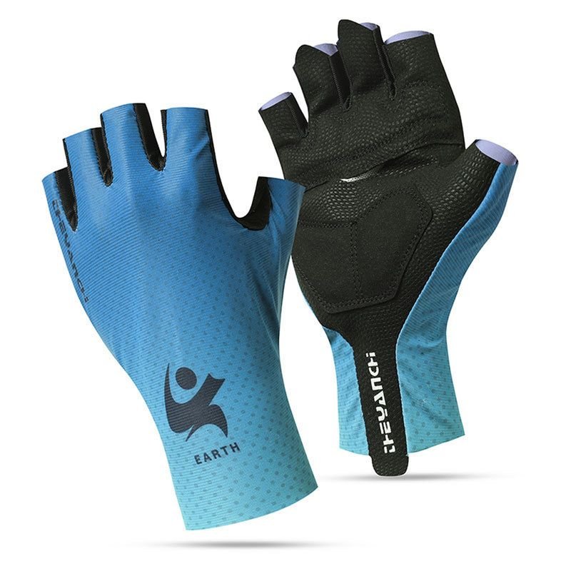 Cycling Half-Finger Gloves Men Anti-Slip Bicycle Gloves