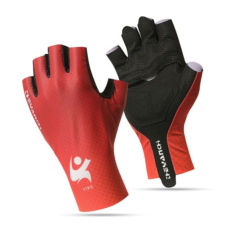 Cycling Half-Finger Gloves Men Anti-Slip Bicycle Gloves