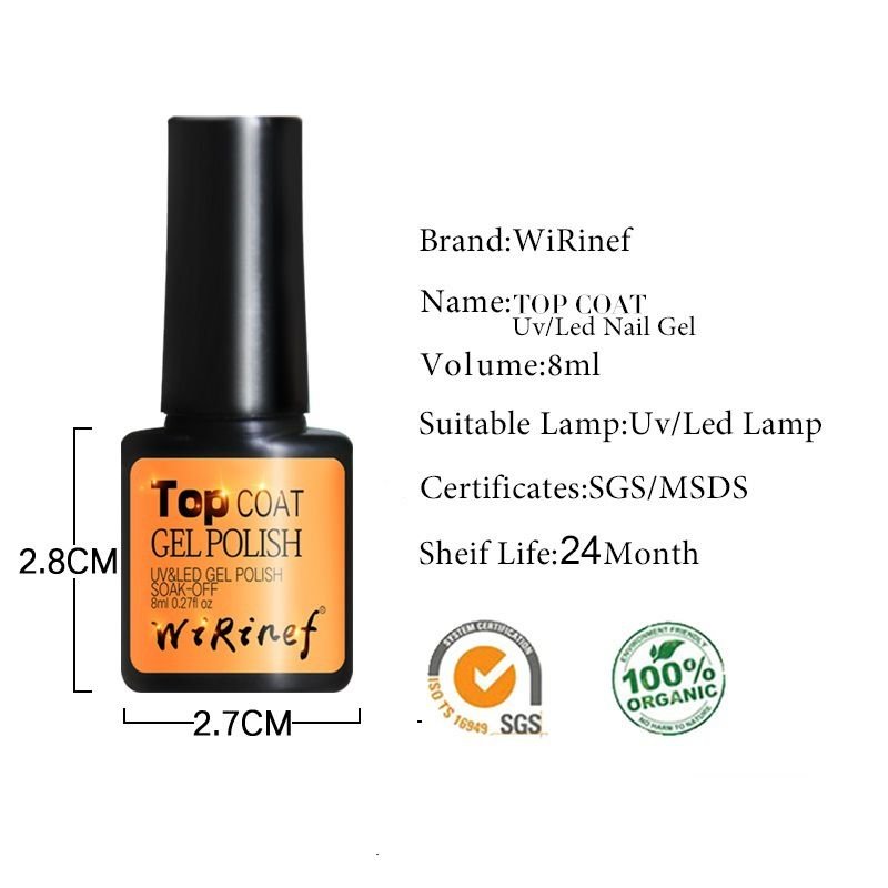 Yinikiz Women Fashion Nail Polish Glue Kodan Sealing Layer Base Glue